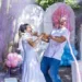 A alegria da influenciadora digital Kalu Viana e de seu esposo, Eduardo Andrade, ao descobrirem que a primeira filha será uma menina