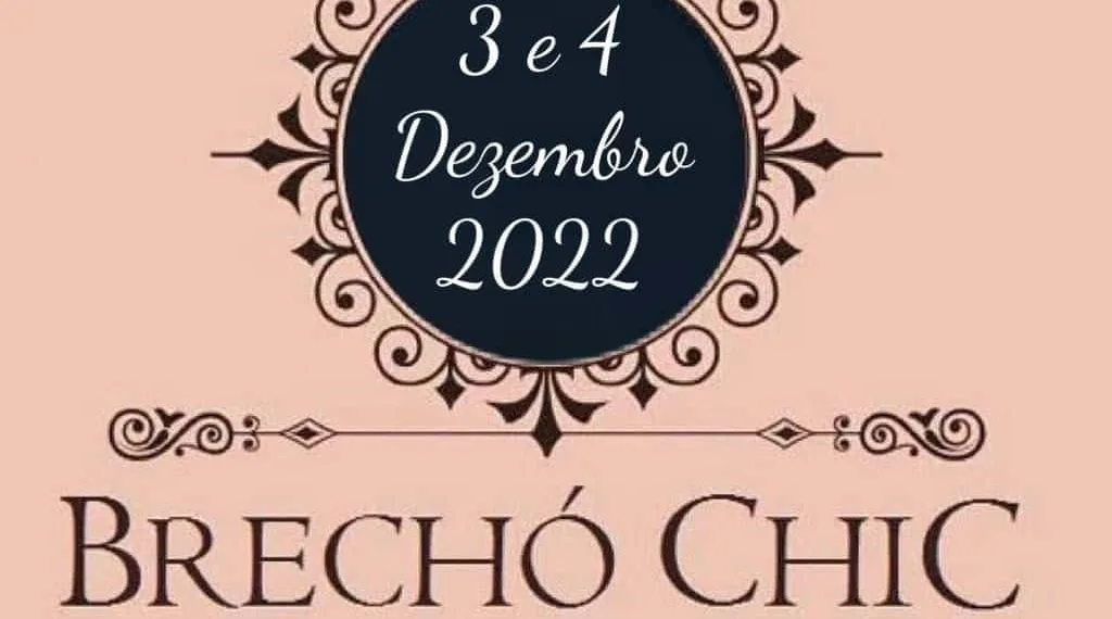 Acontece neste sábado, 3, a 8ª edição do Brechó Chic