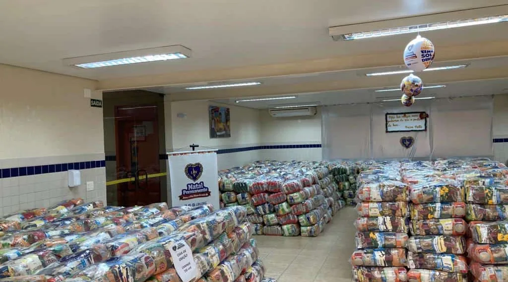 LBV doa 6 toneladas de alimentos para 300 famílias em situação de vulnerabilidade em Rio Branco