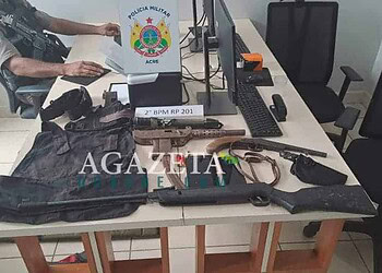 Adolescentes fazem morador refém e são apreendidos pela PM após troca de tiros, na capital (Foto: arquivo pessoal)