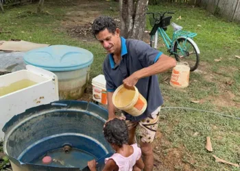 Francisco Barbosa sonha com banheiro para a família (Cedida)