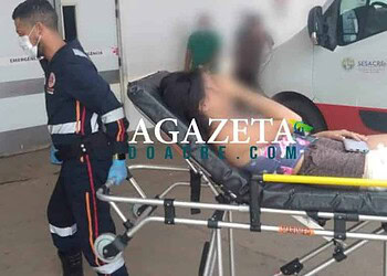 Jovem é ferida na perna com golpe de faca durante discussão em comércio de Rio Branco