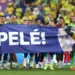 Filha de Maradona causa polêmica após homenagem do Brasil a Pelé