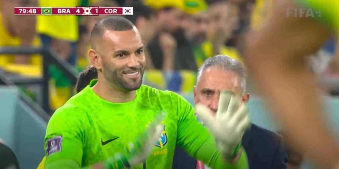 Acreano Weverton estreia na Copa, Brasil vence a Coréia e avança para as quartas de final