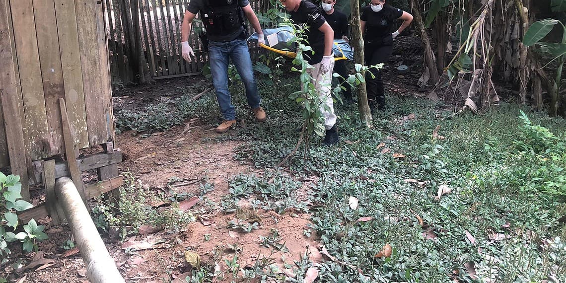 Peão é morto a golpes de faca em beco no Bairro Ayrton Sena (Foto: Divulgação)