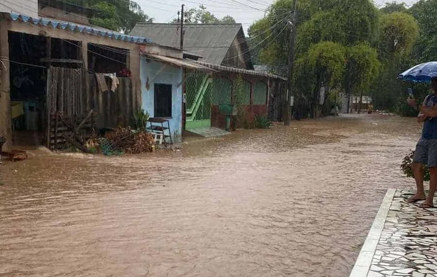Inmet prevê perigo potencial de chuvas intensas em todo o estado do Acre