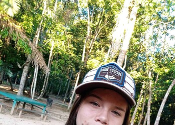 Thayla Desiderio Lima Verde, de 14 anos, fugiu de casa na segunda-feira, 12 (Foto: arquivo pessoal)