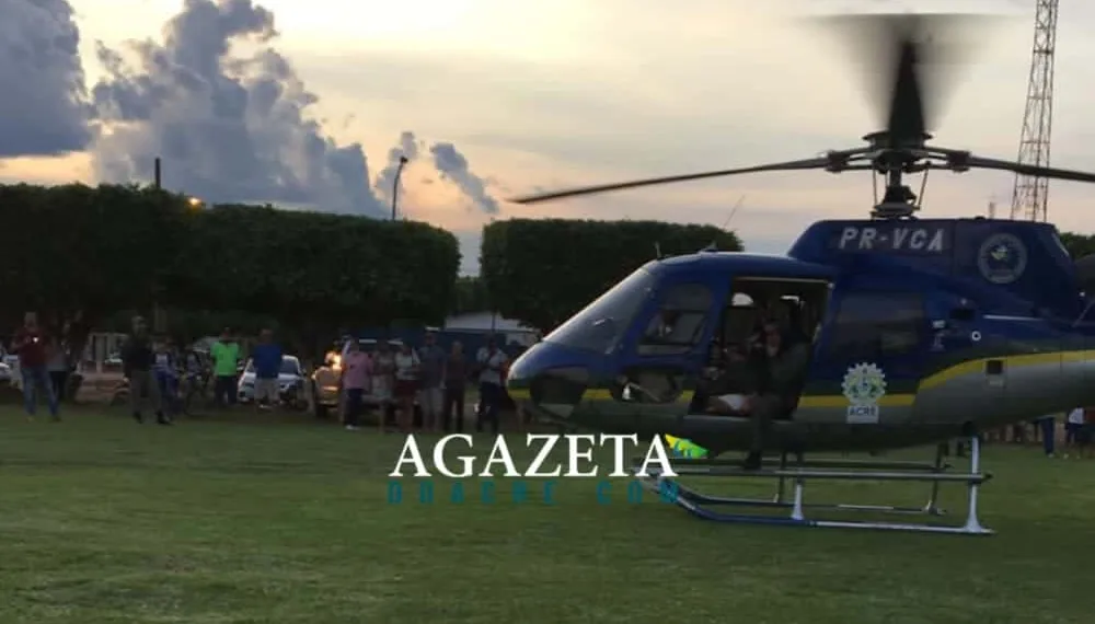 Motociclista fica em estado grave após bater moto que pilotava em cerca elétrica no interior do Acre (Foto: arquivo pessoal)