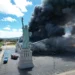Incêndio destrói loja da Havan em Vitória da Conquista, na Bahia — Foto: Paulo Silveira