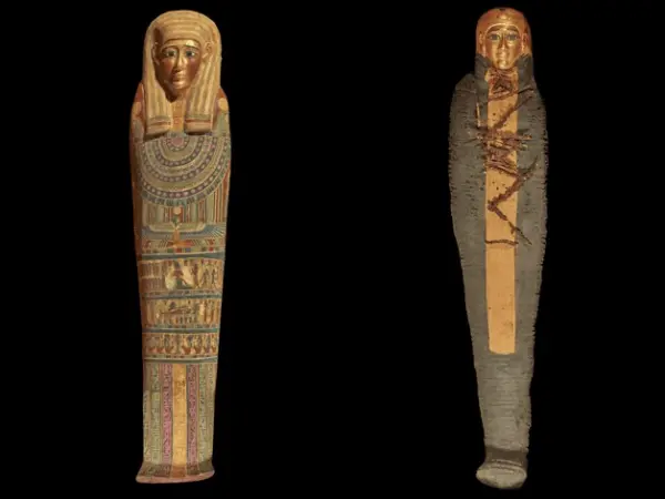 Menino mumificado há 2,3 mil anos no Egito tem um coração de ouro – literalmente