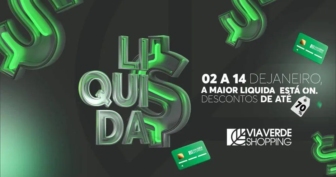 Super Liquida abre 2023 no Via Verde Shopping