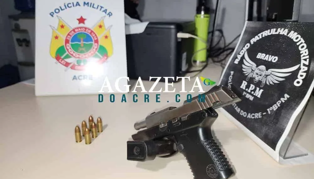 Polícia apreende adolescente e prende homem com arma de fogo na Sobral