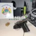 Polícia apreende adolescente e prende homem com arma de fogo na Sobral