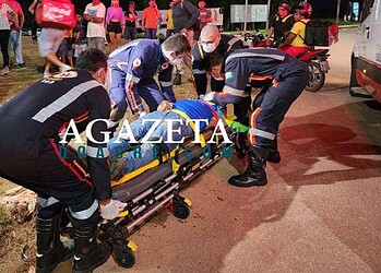 Motociclista perde o controle do veículo e morre em acidente na Avenida Amadeo Barbosa