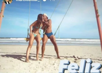 Senador Márcio Bittar posta foto beijando ambientalista: 'feliz com você' 17 Senador Márcio Bittar posta foto beijando ambientalista: 'feliz com você'
