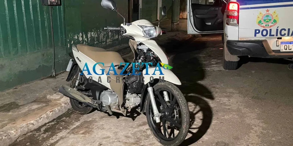 Bandido furta moto e cobra valor em PIX para dizer onde deixou o veículo em Rio Branco