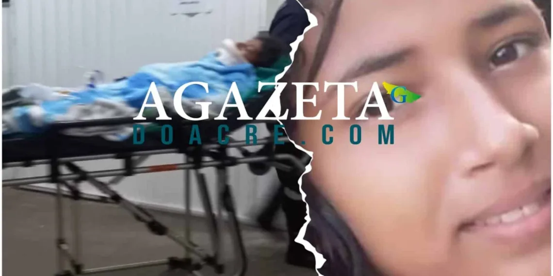 Adolescente baleada morre no PS de Rio Branco quatro dias após tiro acidental da escopeta do marido