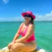 Rosangela Raulino sessentou curtindo o belíssimo litoral brasileiro