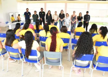 O projeto social é uma maneira de reintegrar a reeducanda à sociedade, e oriundo dos projetos aprovados que promovem políticas de ressocialização. Foto: Cedida