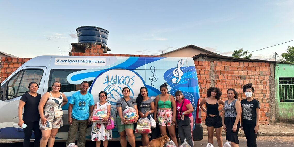 O projeto Amigos Solidários atende mais de 850 crianças e adolescentes no Acre.