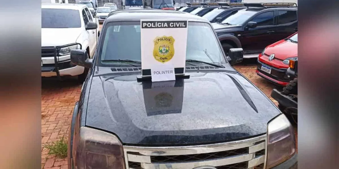 Polícia recupera caminhonete 'roubada' e delegado orienta: 'negociem transferindo a propriedade'