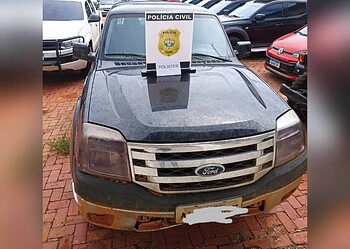 Polícia recupera caminhonete 'roubada' e delegado orienta: 'negociem transferindo a propriedade'