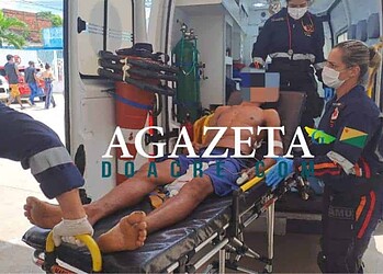 Morador de rua de 39 anos é esfaqueado em Rio Branco