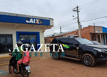 Criminosos arrombam agência da Caixa Econômica do Bujari e furtam armas