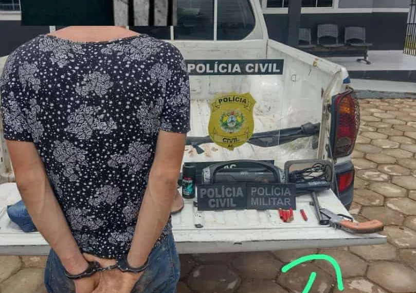 Bandido envolvido em assalto a ônibus na Transacreana é preso no Acre