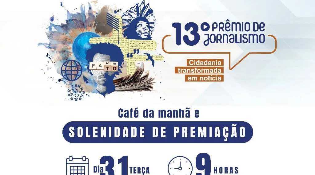 Entrega do Prêmio de Jornalismo do MPAC ocorre nesta terça-feira, 31