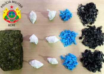 PM apreende quase 2 quilos de droga no bairro Rosalinda