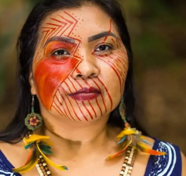 Nedina Yawanawa, coordenadora da Organização de Mulheres Indígenas do Acre, Sul do Amazonas e Noroeste de Rondônia (Sitoakore).
