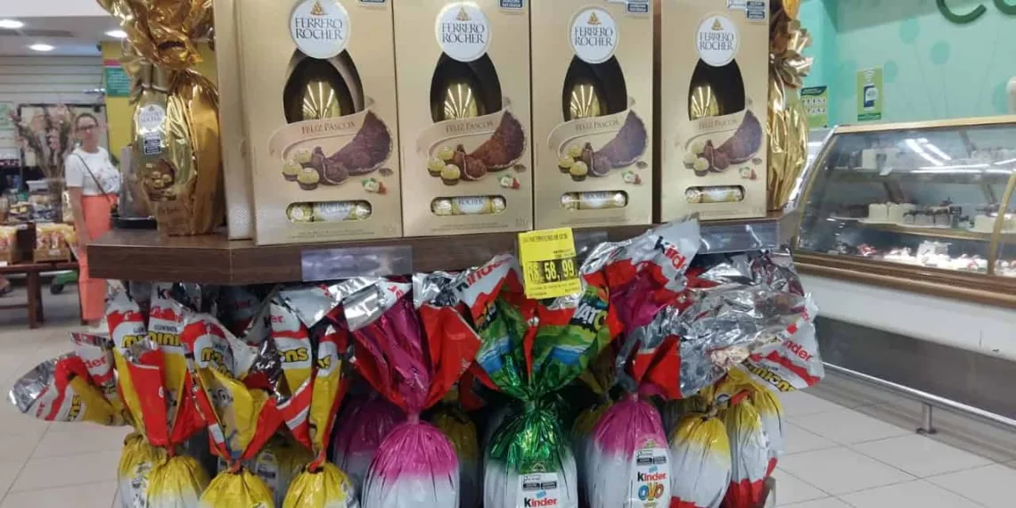 Supermercados de Rio Branco antecipam Páscoa e já oferecem ovos de chocolate