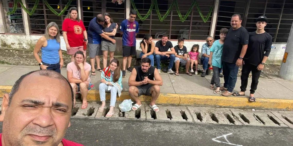 'Cena de guerra!': relata turista de Rondônia que ficou retido no Peru com a família