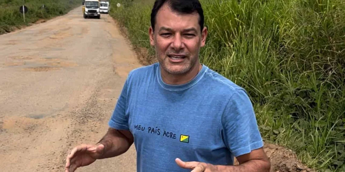 Roberto Duarte desafia ministro dos Transportes a trafegar pela BR-364: 'eu seria o motorista'