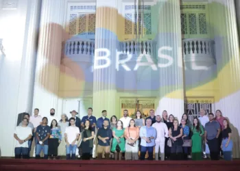 A Empresa Brasileira de Turismo (Embratur) promoveu de forma simultânea, em todo o país, a Marca Brasil. Foto: Alice Leão