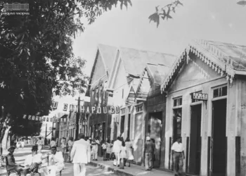 Calçadão da Gameleira, Rio Branco (AC), 1940. Arquivo Nacional. Fundo Agência Nacional. BR_RJANRIO_EH_0_FOT_EVE_15723_0021