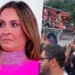 Fã invade palco de Claudia Leitte e cospe na cantora: "Susto"