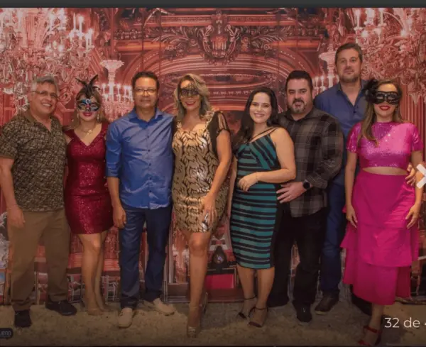 Inspirado nos carnavais de Veneza, foi sucesso absoluto o tradicional Baile de Máscaras na última sexta no buffet Gran Reserva