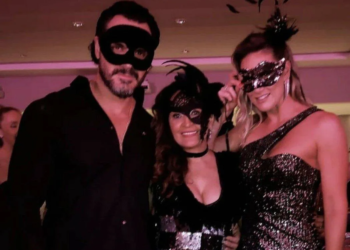 Inspirado nos carnavais de Veneza, foi sucesso absoluto o tradicional Baile de Máscaras na última sexta no buffet Gran Reserva
