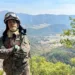 Acreana que está em missão de combate a incêndios no Chile é tradutora e porta-voz da equipe