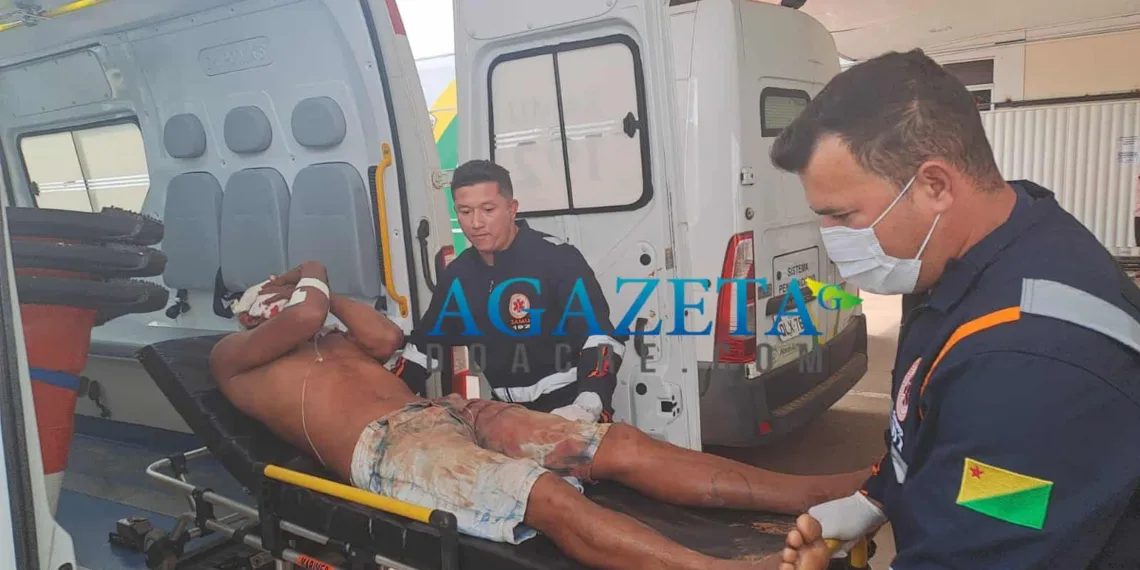 Briga entre irmãos termina com um ferido a golpes de faca na zona rural de Rio Branco