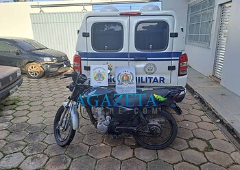 PM prende homem e recupera moto roubada na AC-90