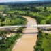 Ponte vai facilitar o transporte e o escoamento da produção agropecuária da região em direção à BR-317. Foto: Ascom Deracre