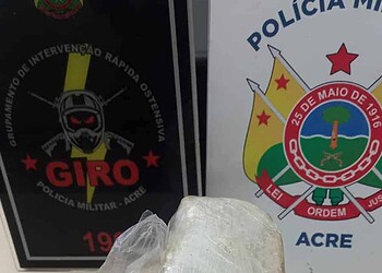 Polícia Militar apreende drogas e arma de fogo em Rio Branco 