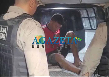 Ladrão é preso por furtar fiação de lojas do Centro de Rio Branco