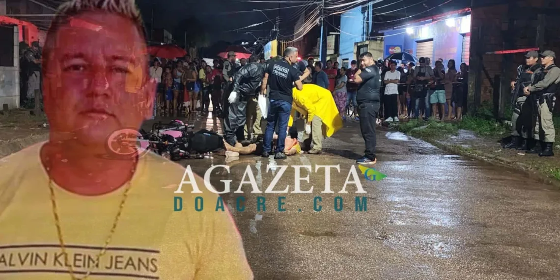Motoboy é executado com sete tiros em via pública de Rio Branco