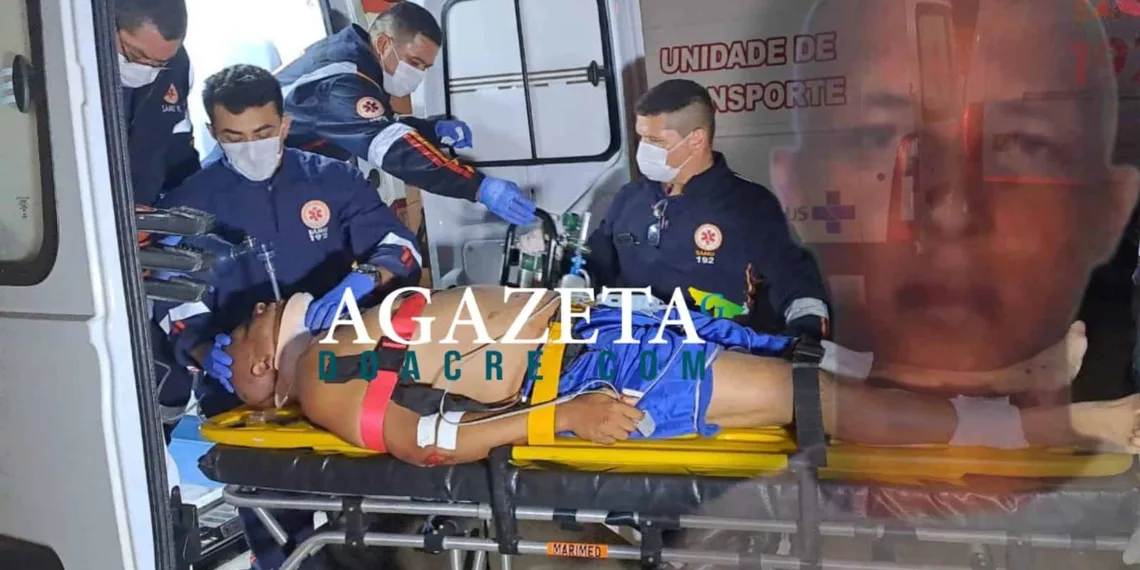 Sargento da Força Nacional é atropelado e fica gravemente ferido em Rio Branco