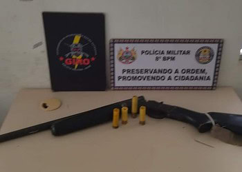 Polícia Militar apreende arma de fogo em Sena Madureira