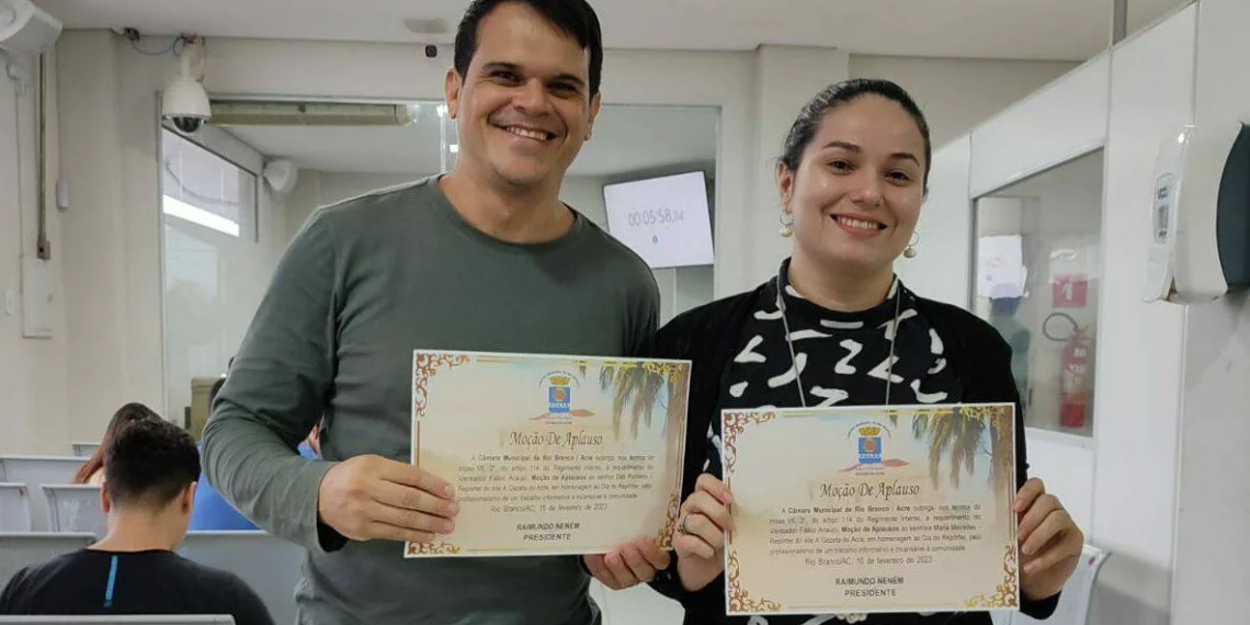 Dell Pinheiro e Maria Meirelles